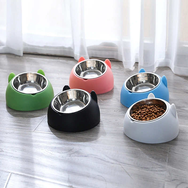 Premium Stainless Steel Cat & Dog Bowls – Non Slip Base for Food & Water – Perfect for Puppy & Cat Feeding!