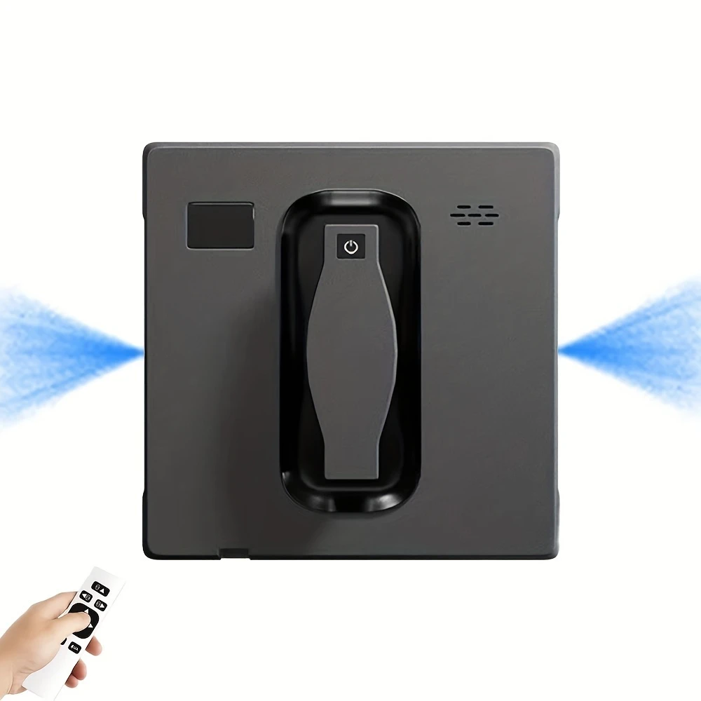 HCR-21B Fully Automatic Electric Window Cleaning Robot, Dual-Purpose Battery/Power, 220-240V European Standard Plug, Remote Control, 500mAh Lithium Polymer Rechargeable Battery, 60dB Quiet Operation, Edge & Automatic Cleaning Modes, Tank Capacity <200ml